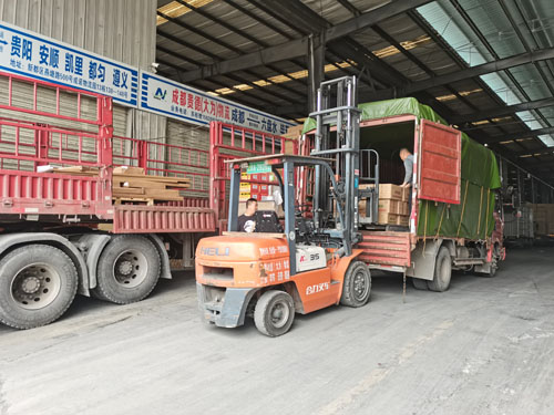 绵阳到中江县货运专线,天天发车